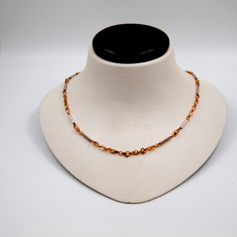 Two-Tone Fancy Italian Chain - Image 2