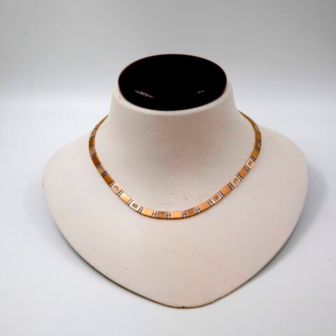 Brick Style Fancy Italian Chain