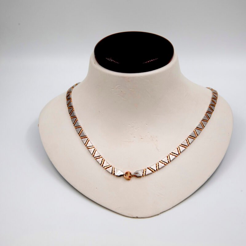 Two-Tone Fancy Italian Chain - Image 3
