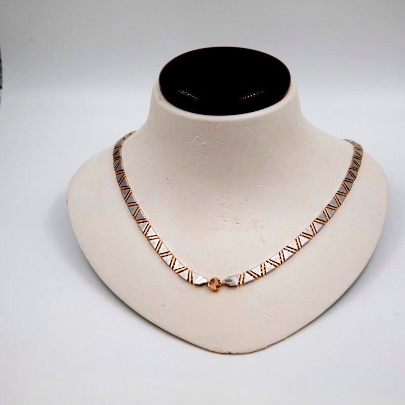 Two-Tone Fancy Italian Chain - Image 2