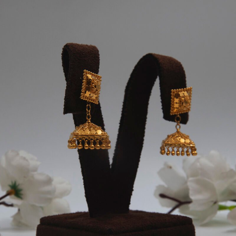 Statement Chandan Style Jhumkha - Image 2