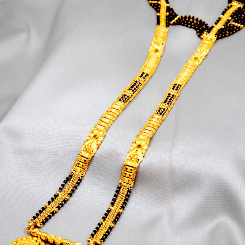 Traditional Maharashtrain Style Long Mangalsutra - Image 3